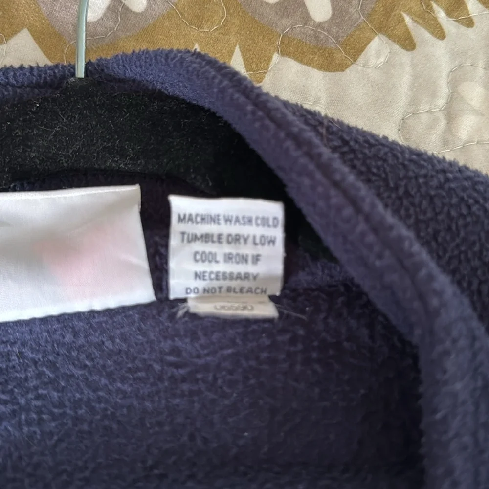 Patriots Full Zip Fleece Jacket. 2XL. Preloved - Picture 6 of 7